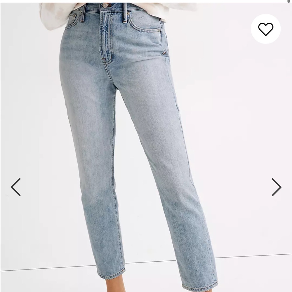 Madewell Curvy Perfect Vintage Jeans - Light Wash - Size 25 CURVY PETITE